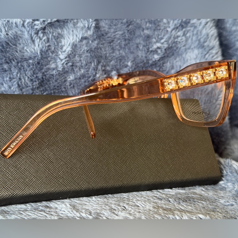 Givenchy Amber Rectangular Glasses - image 3